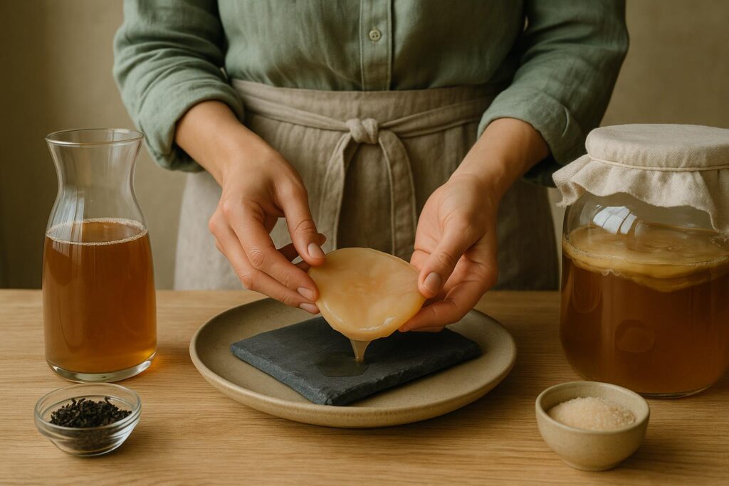 a quoi sert le scoby de kombucha
