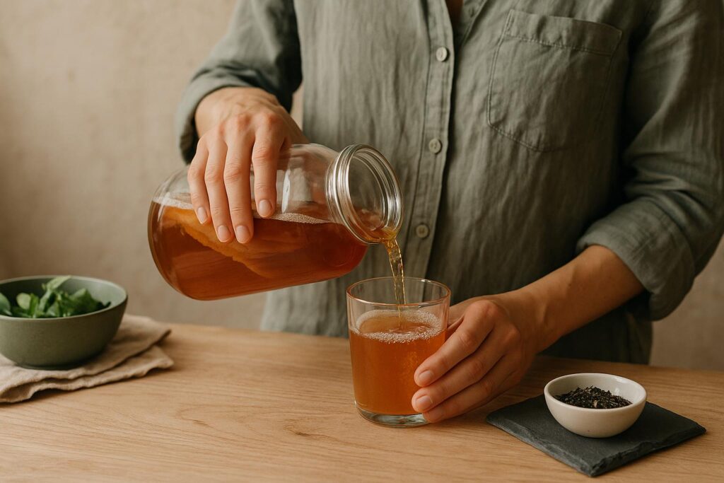 Combien de kombucha par jour