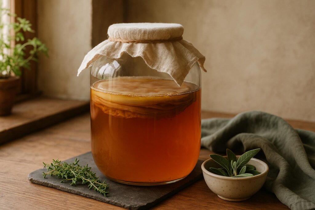 Combien de temps faut-il pour fermenter le kombucha