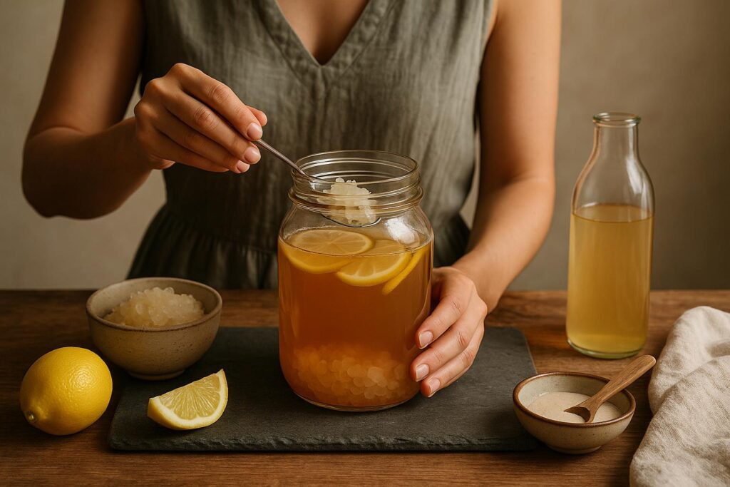 comment faire du kefir de fruit