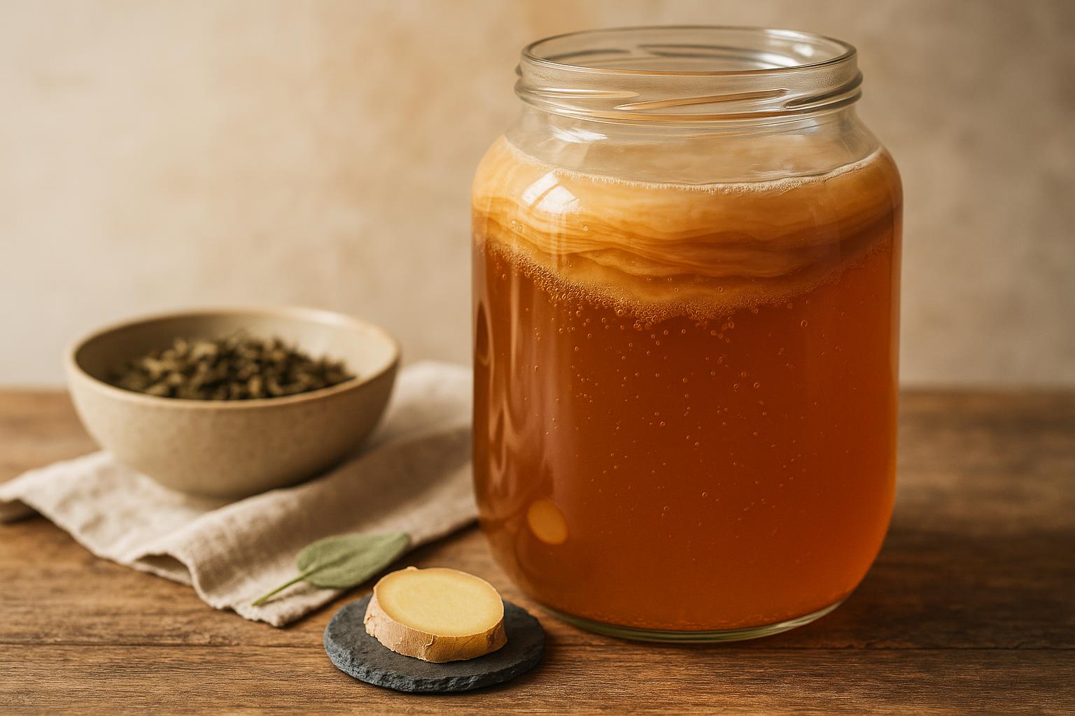 De quoi est fait le kombucha ? 7 ingrédients essentiels