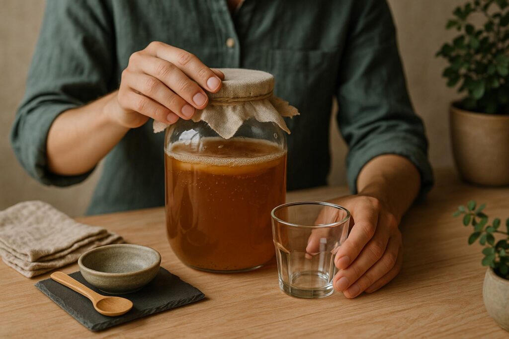Est-il mauvais de boire du kombucha à jeun ? 