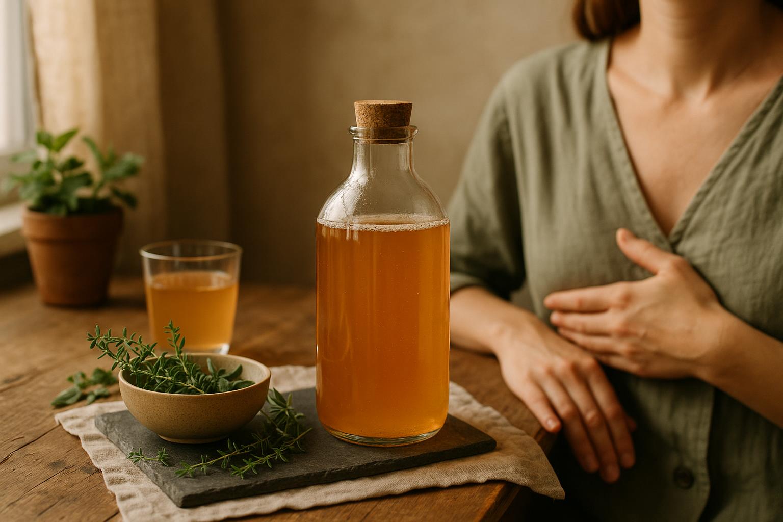 Le kombucha aide-t-il contre les reflux acides ? 5 vérités