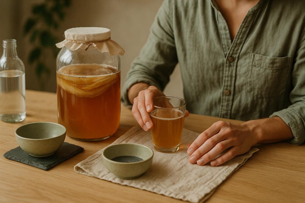 quand boire du kombucha 