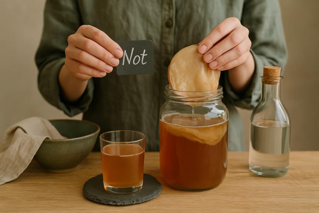 qui ne peut pas consommer du kombucha