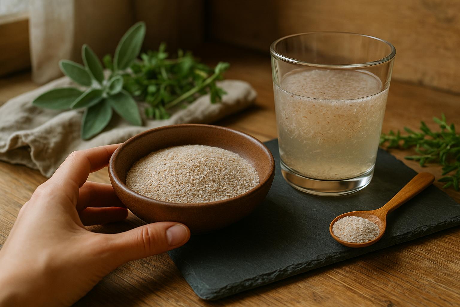 Comment utiliser le psyllium : méthode efficace pas à pas