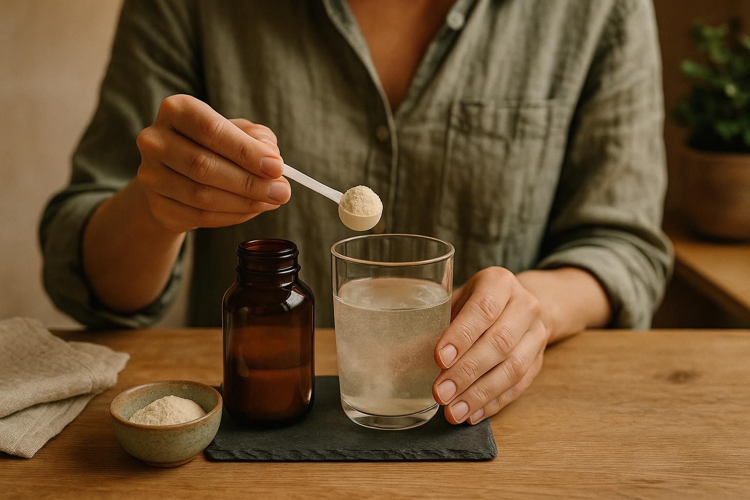 Gélules de complément alimentaire probiotique et représentation du microbiote intestinal