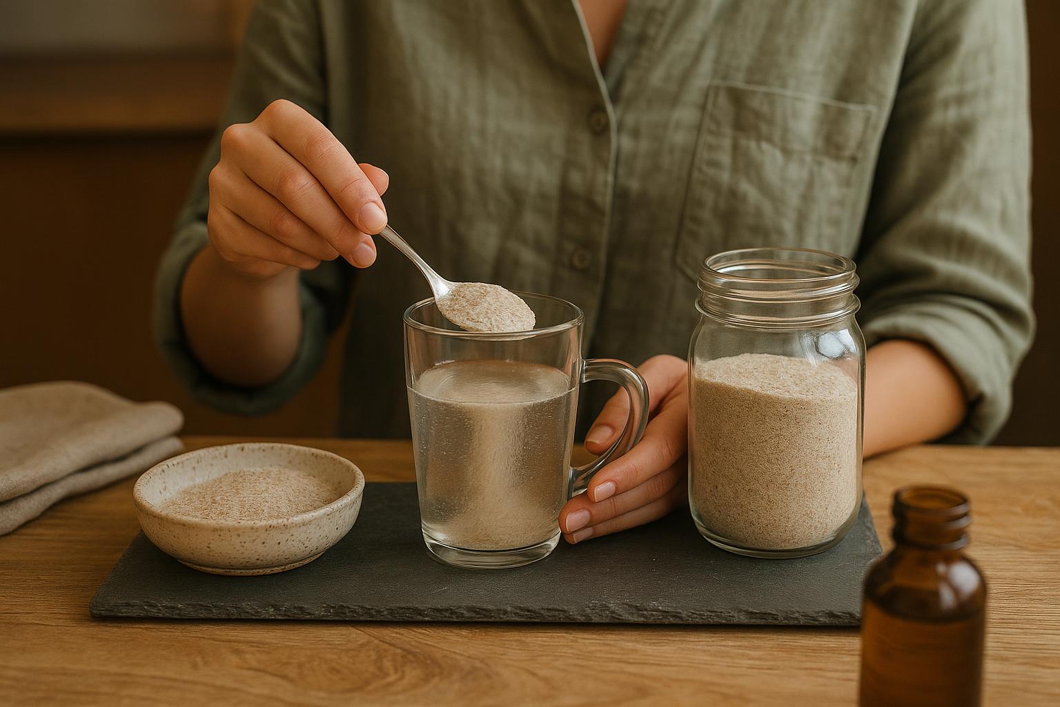 Psyllium blond en poudre et son effet sur la satiété pour maigrir