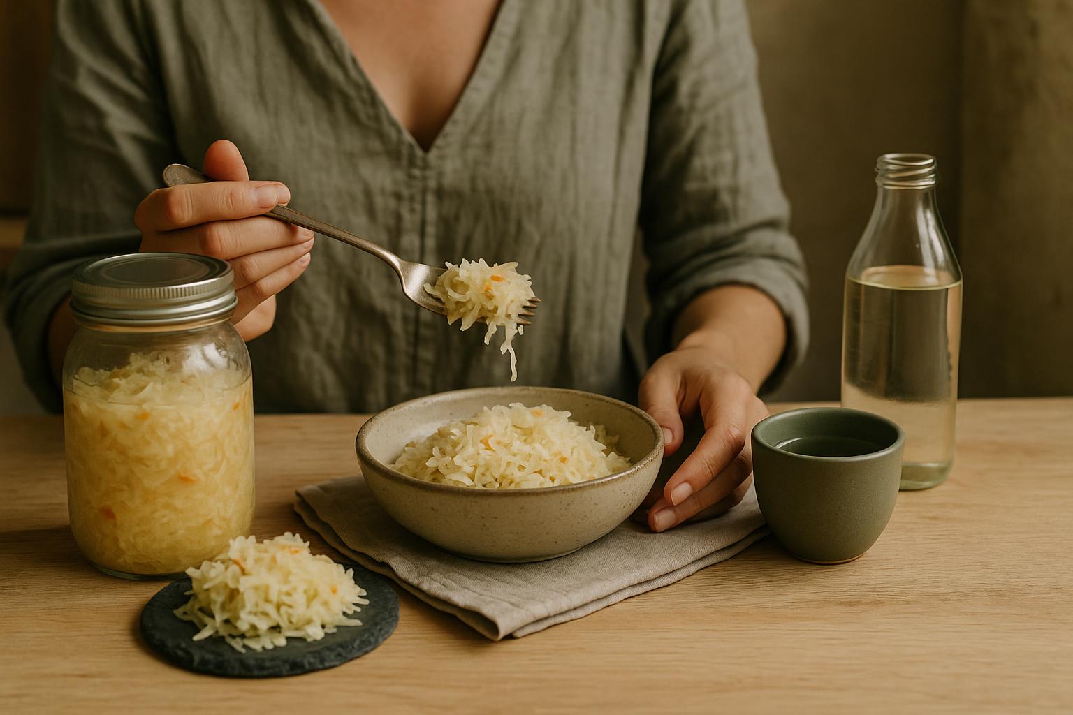 Bocaux de legume lactofermenté artisanal : choucroute, kimchi et betterave en saumure