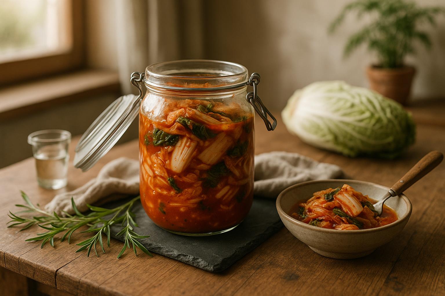 Combien de temps se conserve le kimchi : durée et conservation