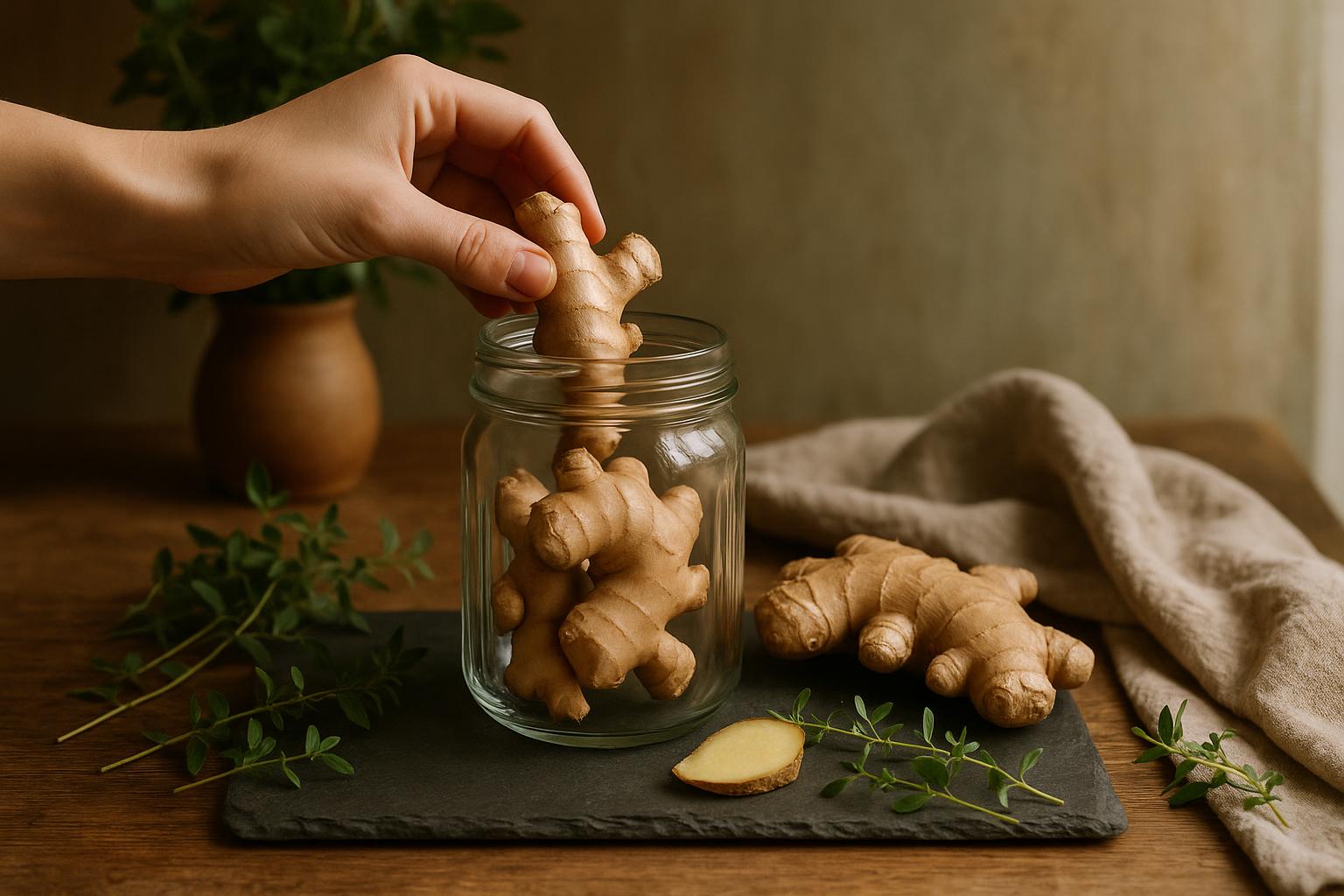 Comment conserver le gingembre frais plus longtemps : nos astuces