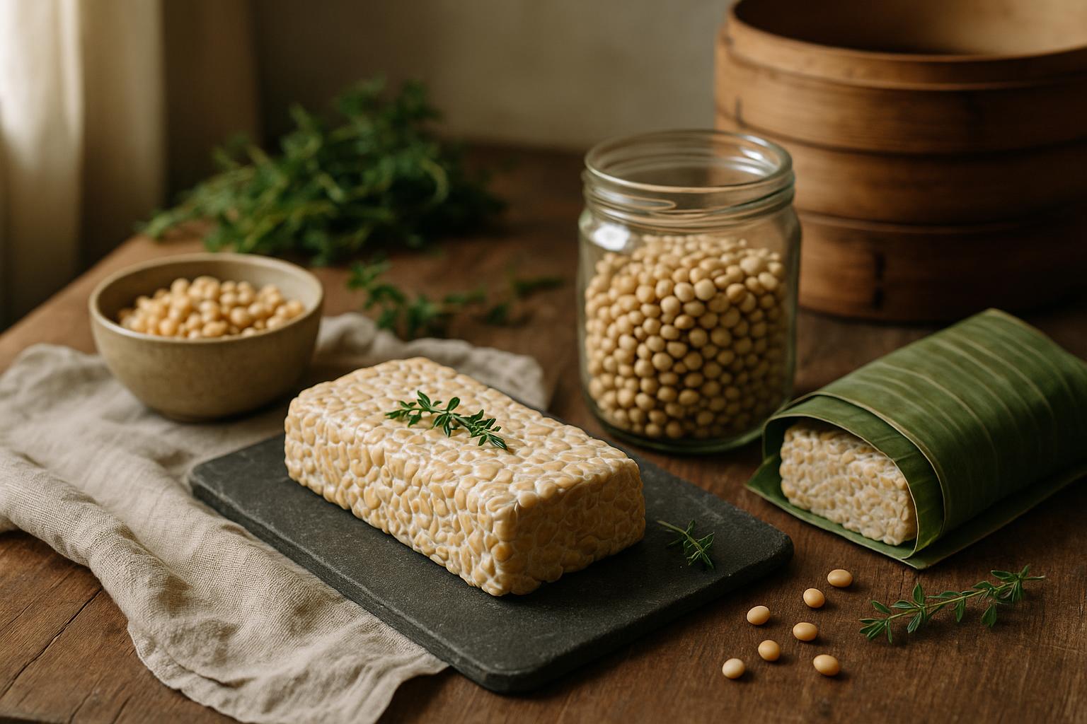 Comment est fabriqué le tempeh ?