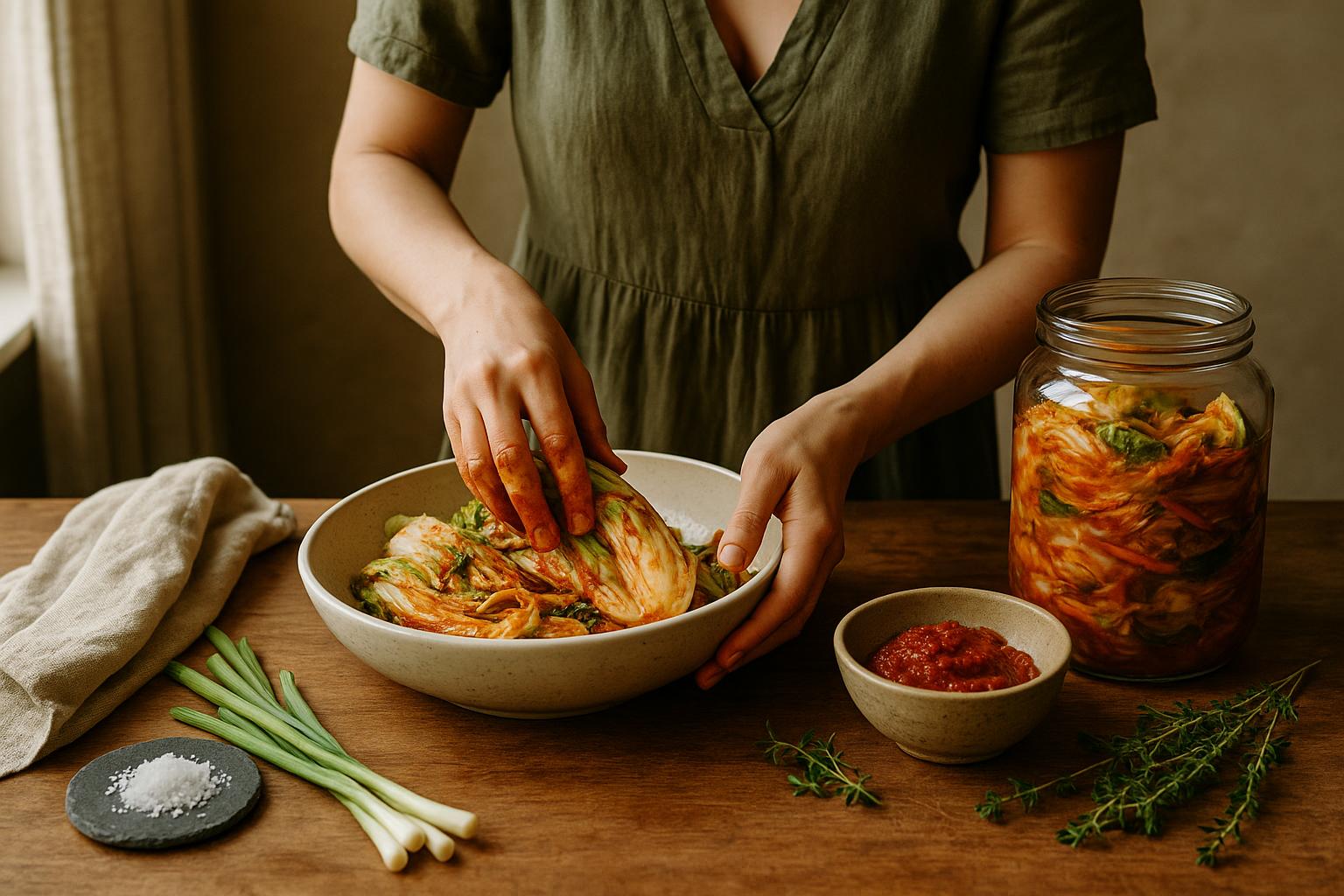 Comment faire du kimchi maison : recette facile et fermentation