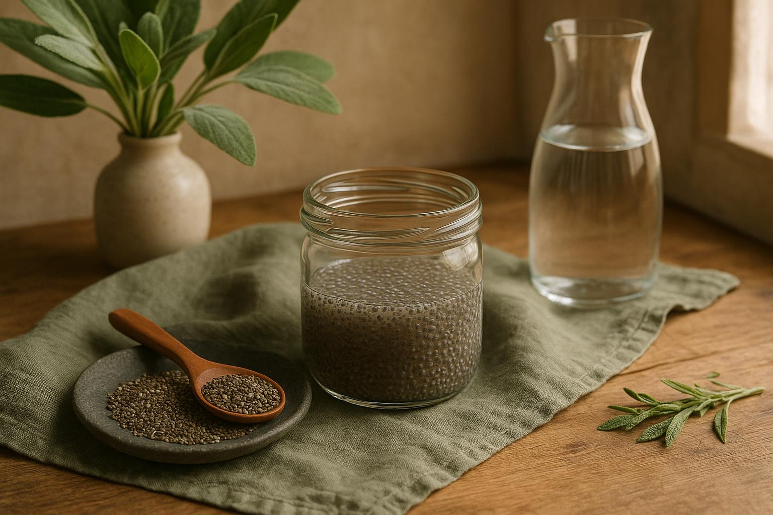 Comment faire gonfler des graines de chia