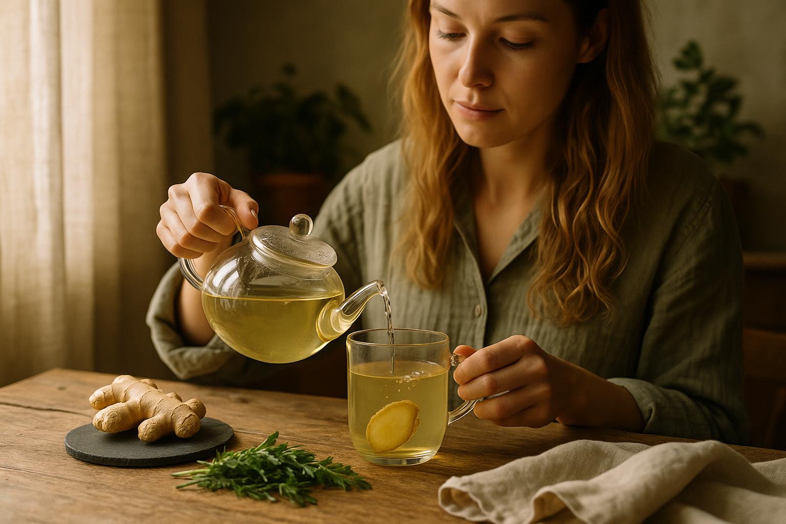Comment faire une infusion de gingembre maison, étape par étape