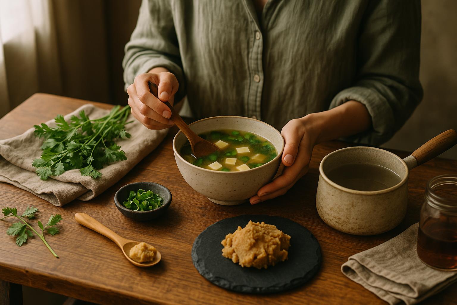 Comment faire une soupe miso : La Méthode Authentique en 10 Minutes
