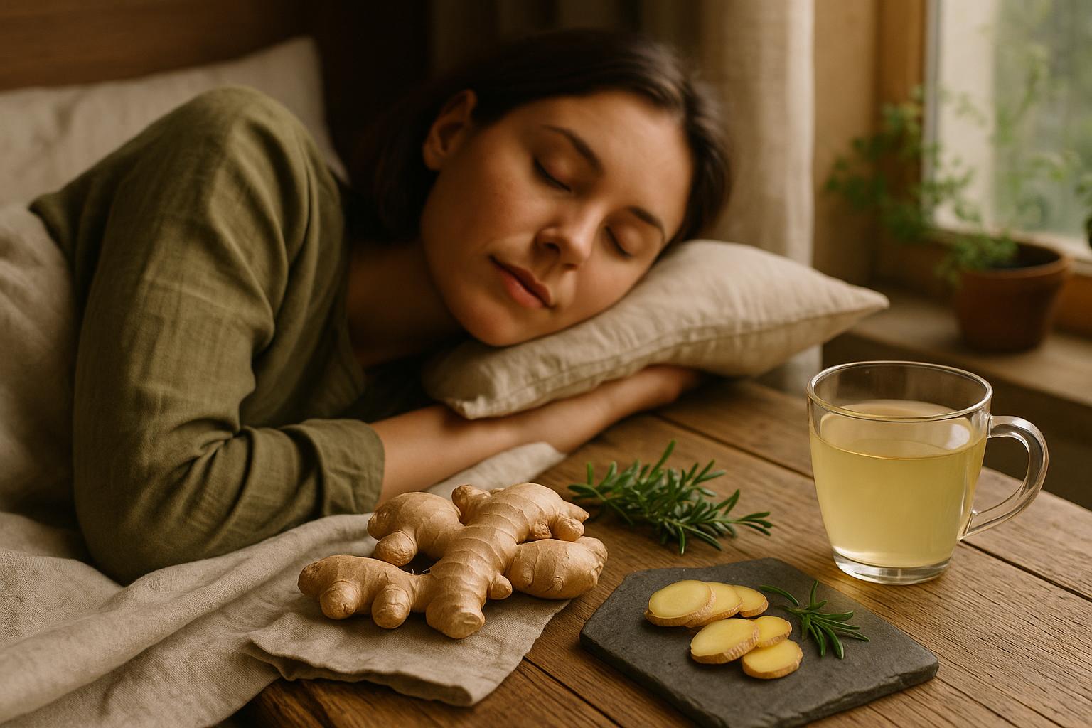 Le gingembre empêche-t-il de dormir ? Si on en consomme le soir