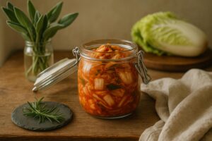 Le kimchi est-il bon pour la santé intestinale : microbiote et digestion