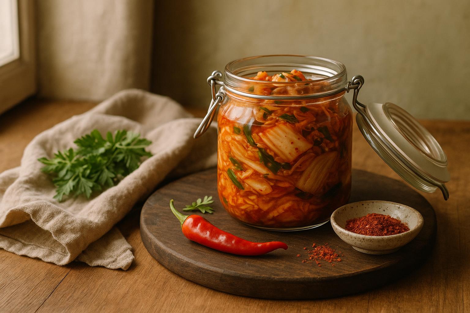 Le kimchi est-il épicé ?