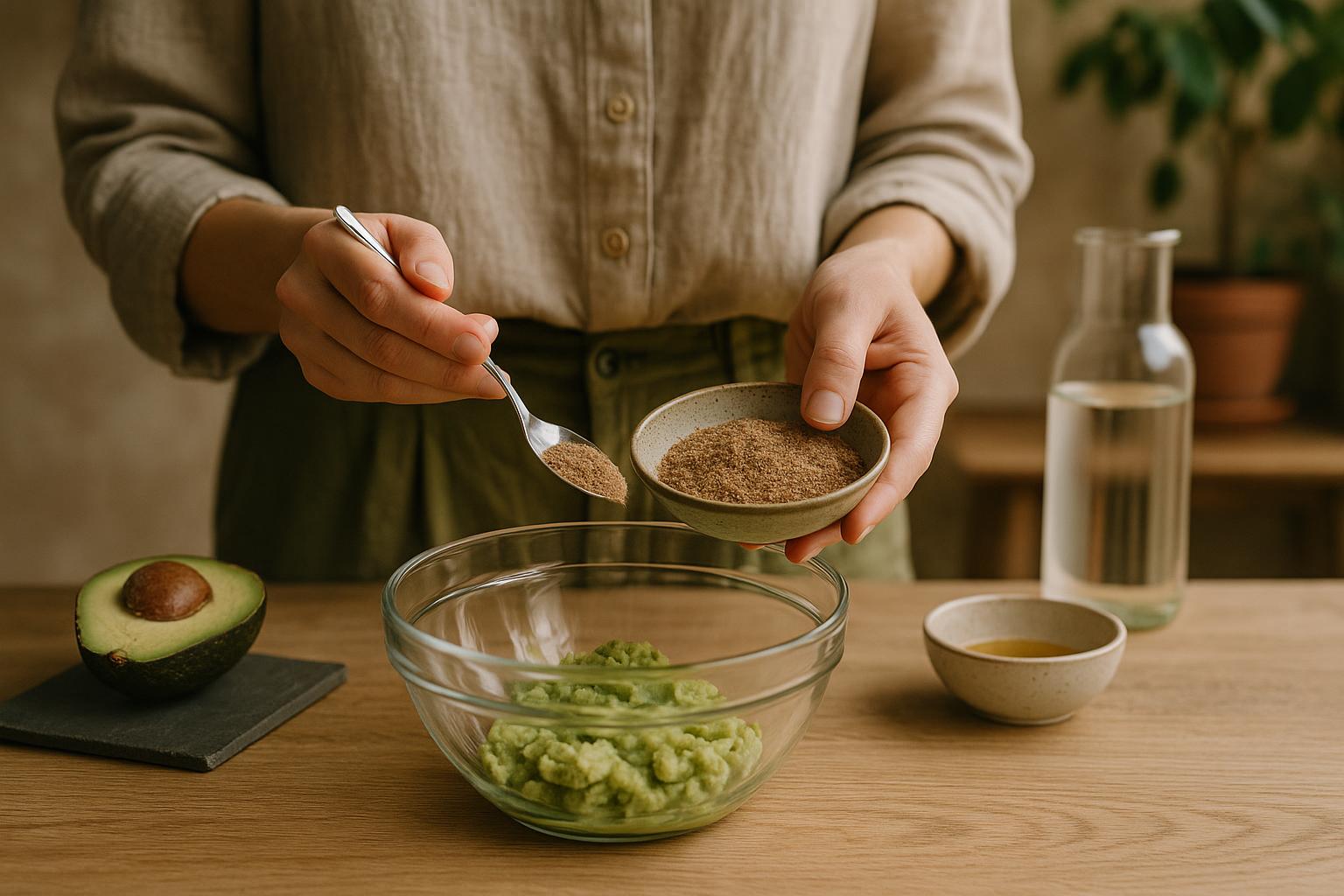 Différentes graines alternatives pour remplacer les graines de lin : chia, chanvre, sésame et psyllium