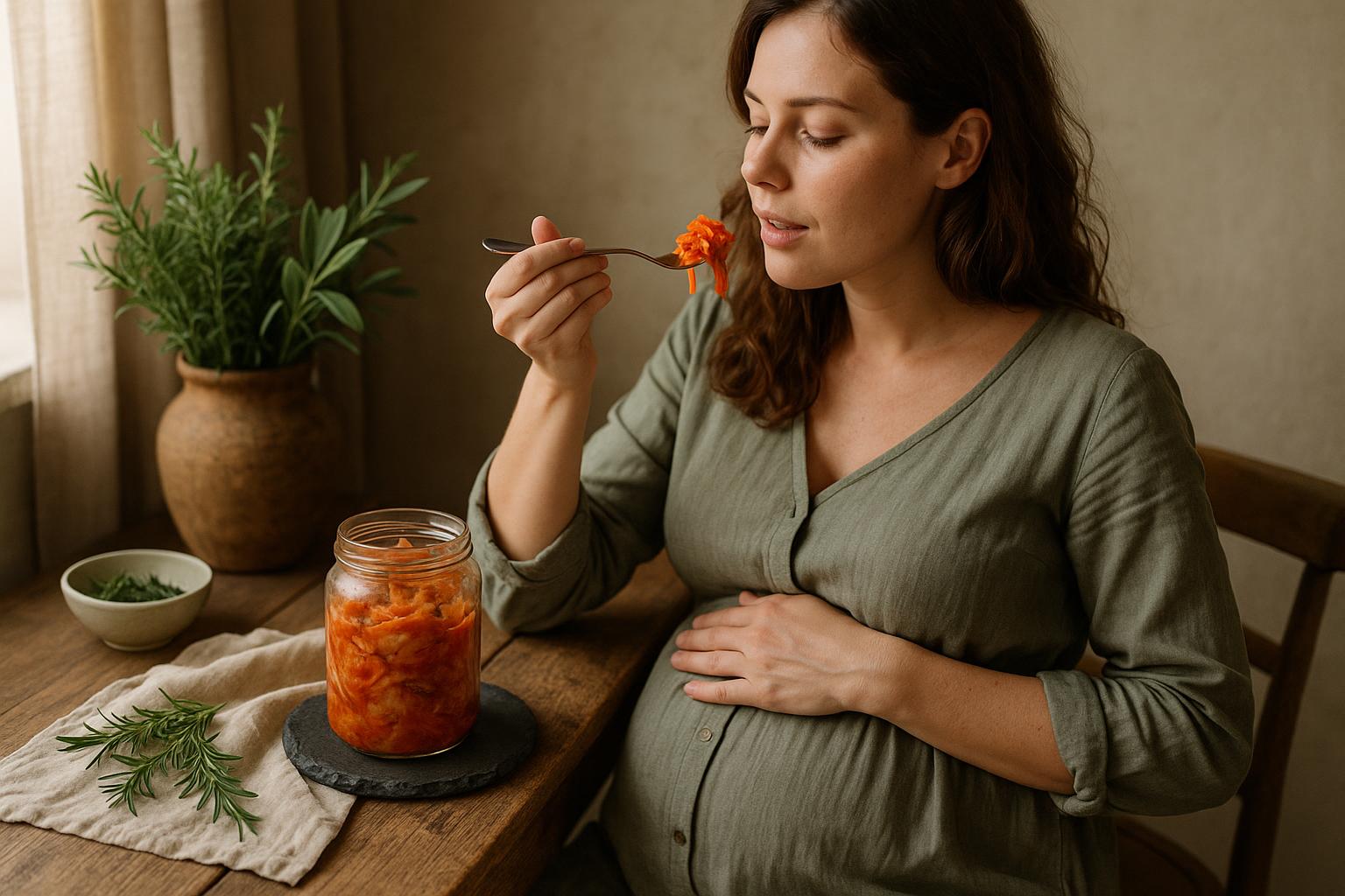 Peut-on manger du kimchi enceinte : risques et précautions