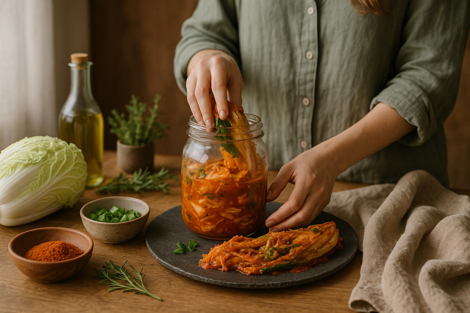Recette kimchi facile : préparation rapide et fermentation maison