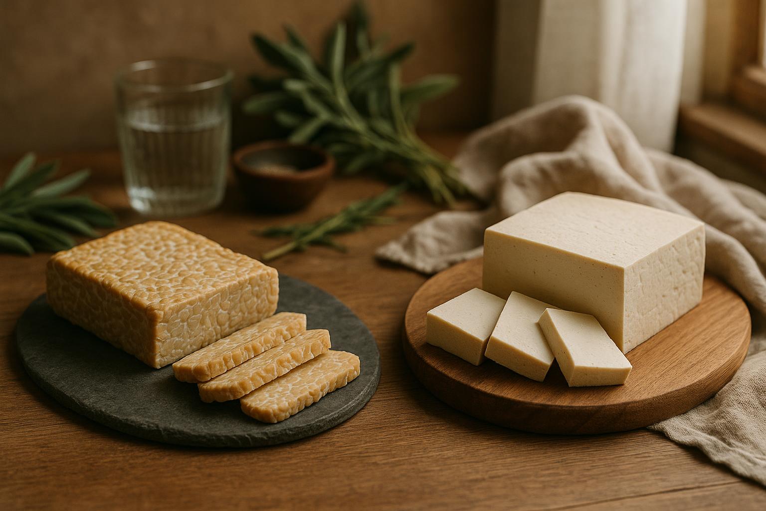 Tempeh vs tofu, quelle différence ?