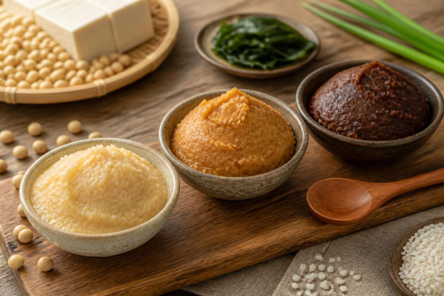 Miso aliment : bienfaits, types et valeurs nutritionnelles