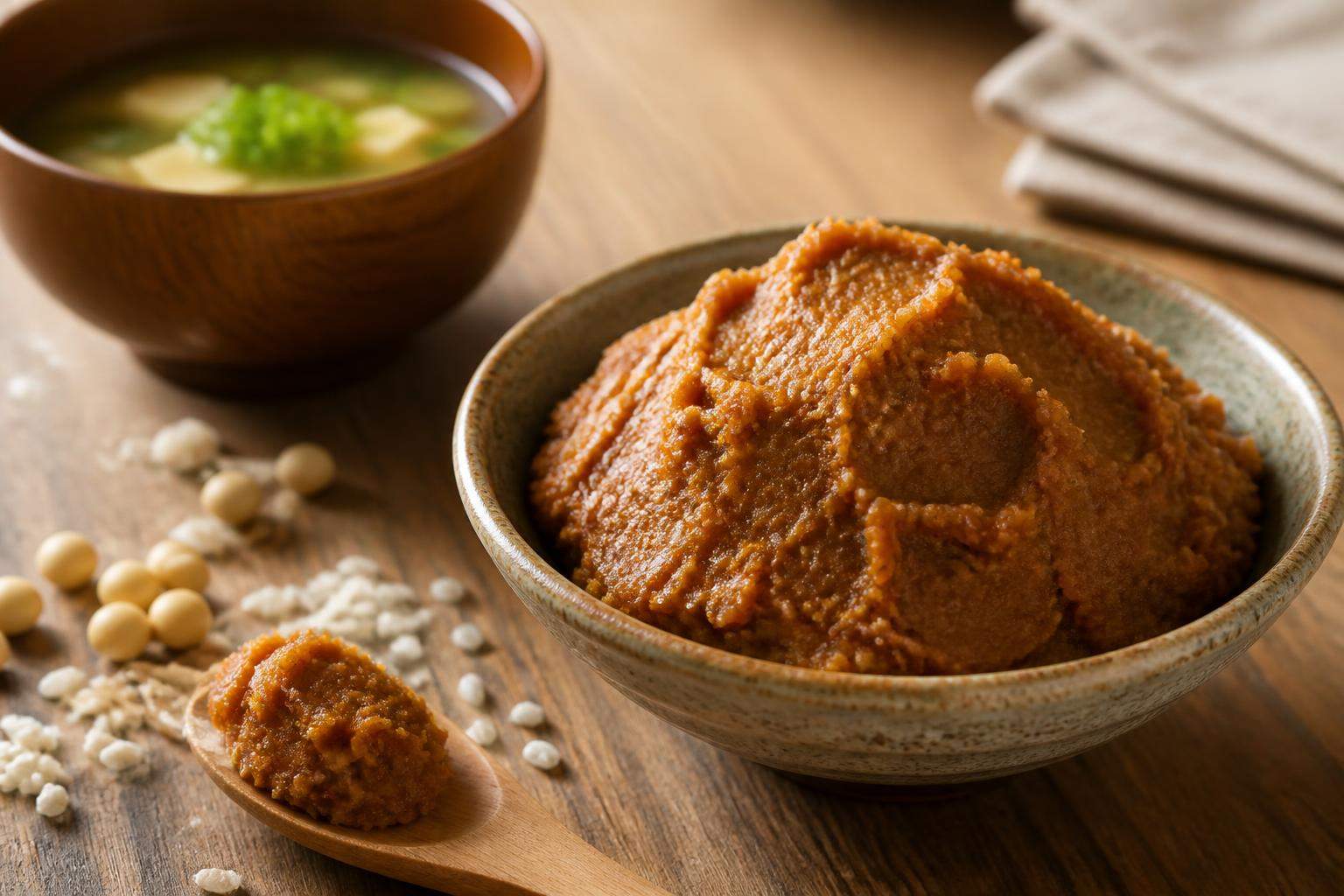 Miso fermenté : bienfaits, types et comment l&rsquo;utiliser