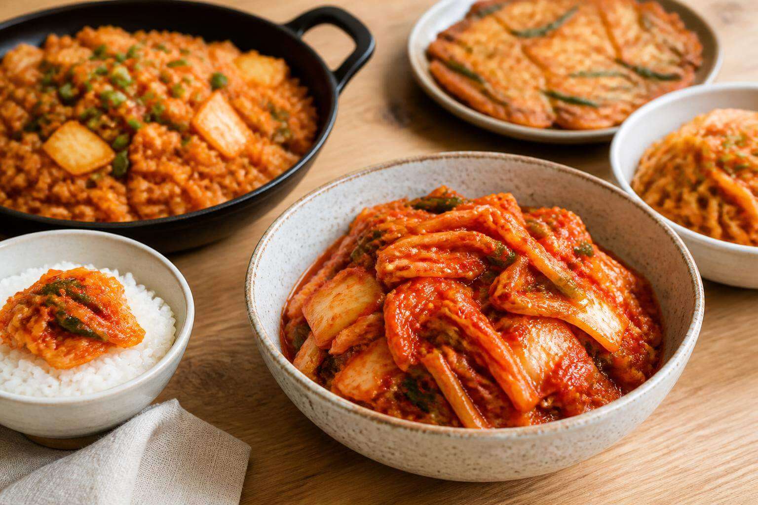 Que faire avec du kimchi : 15 idées savoureuses et validées